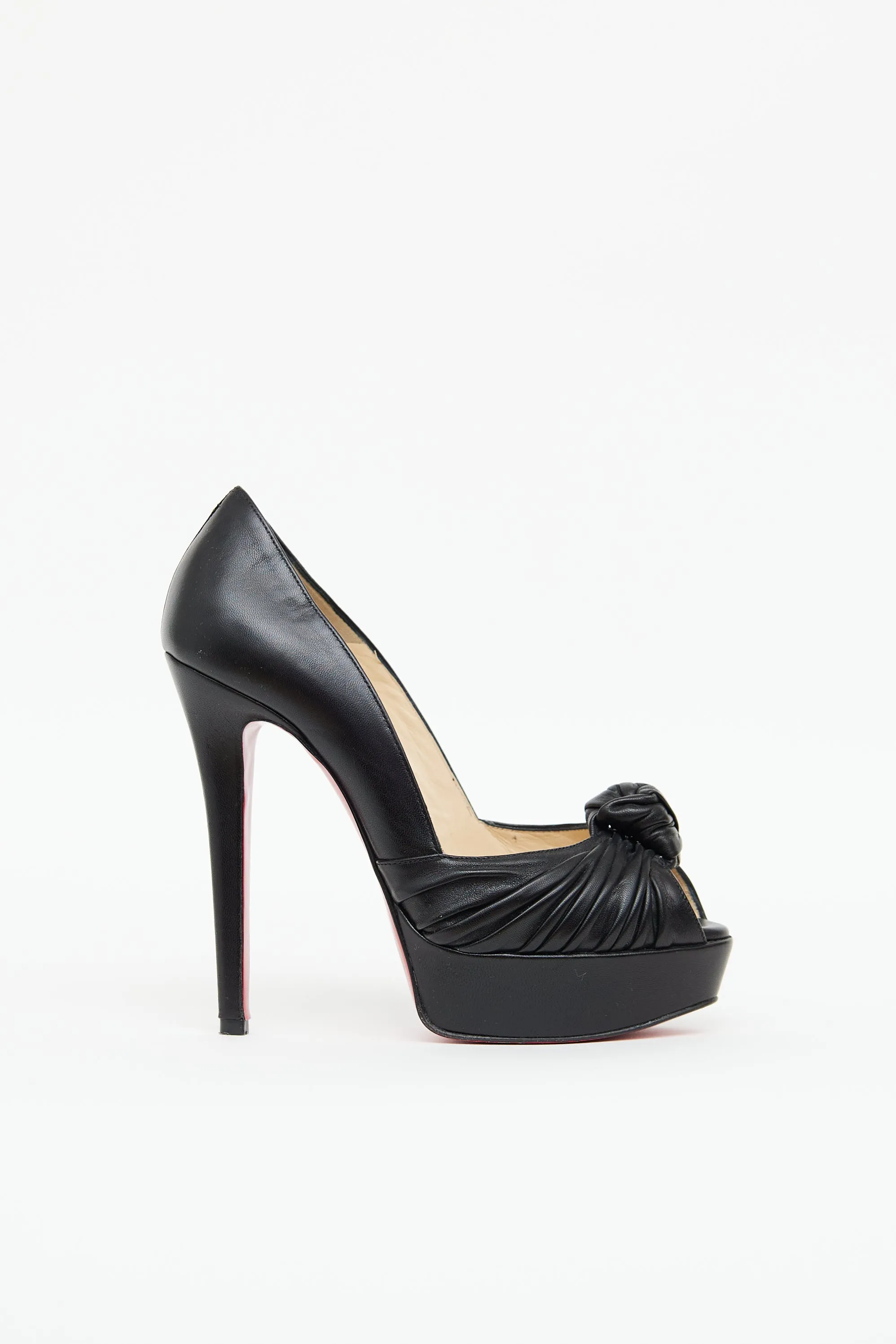 Black Greissimo Leather Pump
