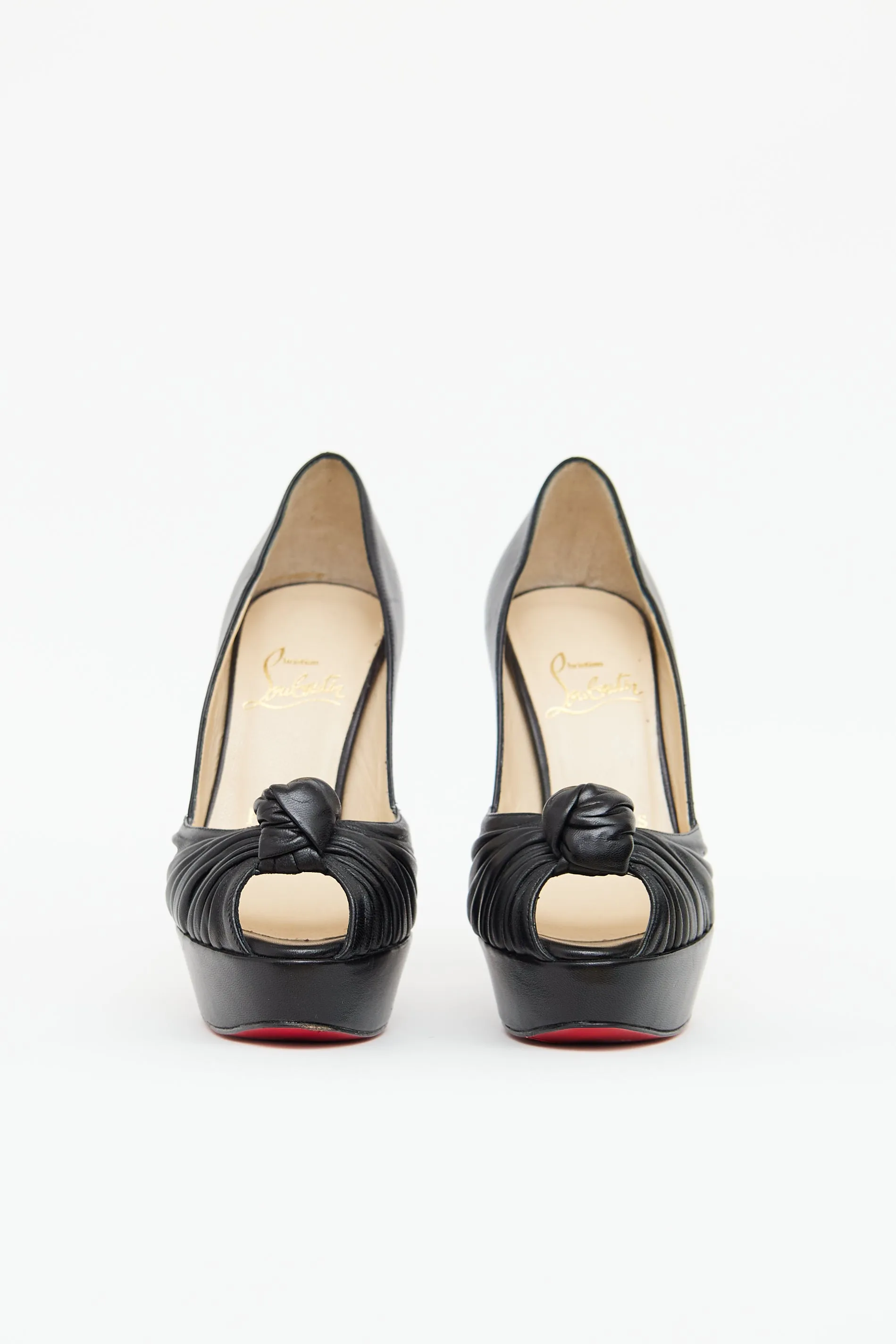 Black Greissimo Leather Pump