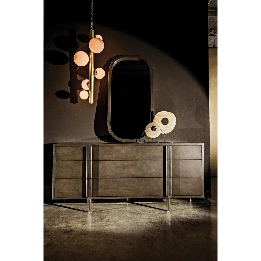 Orellana Metal Chandelier With Brass Finish